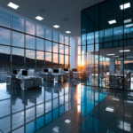 commercial window film glare